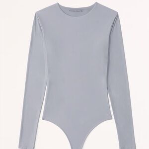 Abercrombie Soft Matte Seamless Long-Sleeve Crew Bodysuit